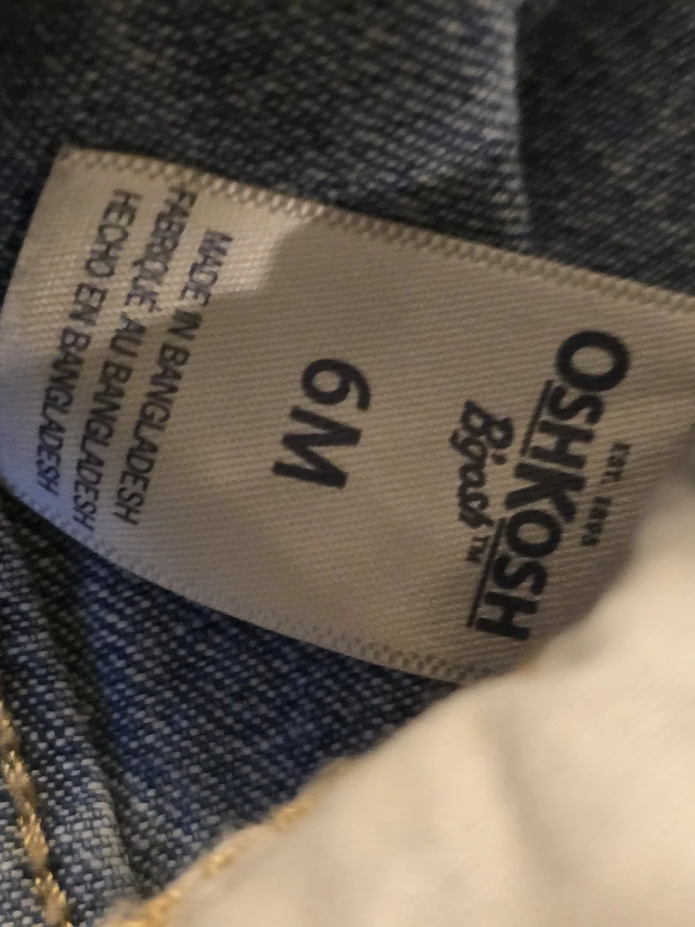 OshKosh Light Blue Denim Shortalls for Kids